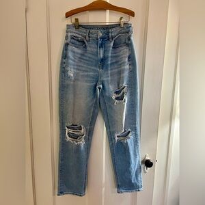 American Eagle Outfitters Distressed Blue Jeans